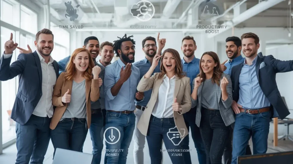 Team benefiting from Thehrwp digital workflow automation