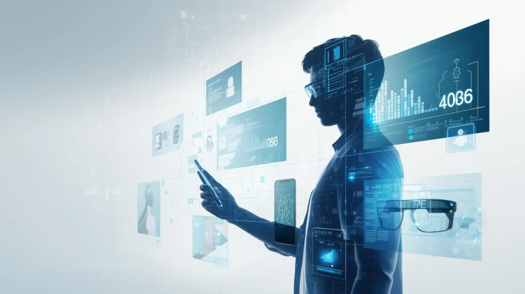 tech giants envision future beyond smartphones using AI, smart glasses, and wearable technology