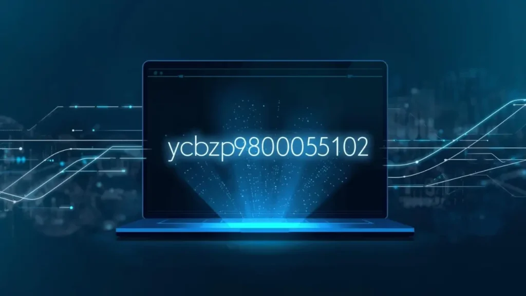 "Visual guide to ycbzpb00005102, a system-generated tracking code. Learn its meaning, safety, and usage in apps, emails, and digital systems."